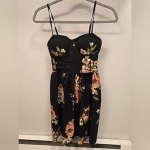 Black Floral Dress